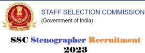 SSC-Stenographer-Recruitment-2023