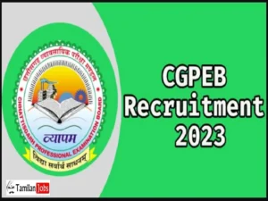 CGPEB Recruitment 2023 Assistant Statistics Officer & Others – 113 Posts