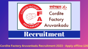 Cordite Factory Aruvankadu Recruitment 2023 - Apply offline 126